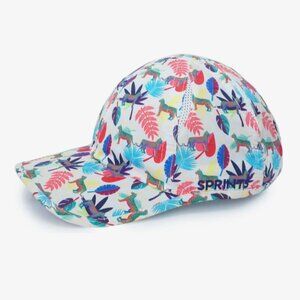 SPRINTS Tropical Jaguars Running Hat Lightweight Moisture Wicking Mesh